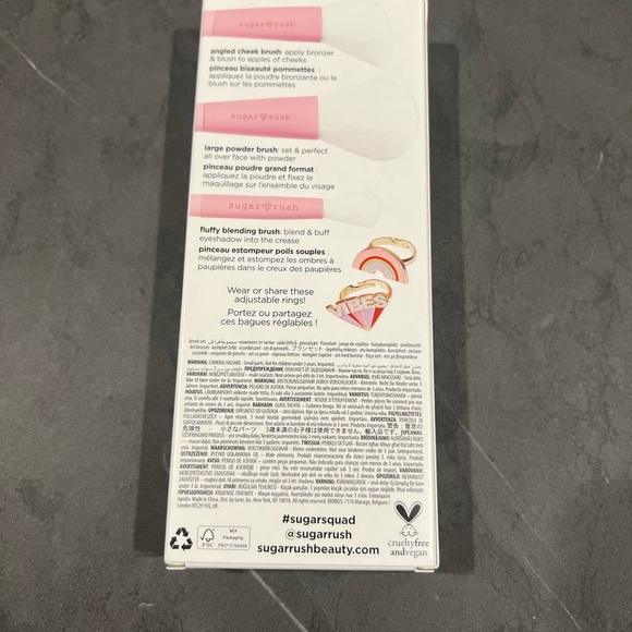 Sugar Rush Tarte Brush Set New - Picture 2 of 3